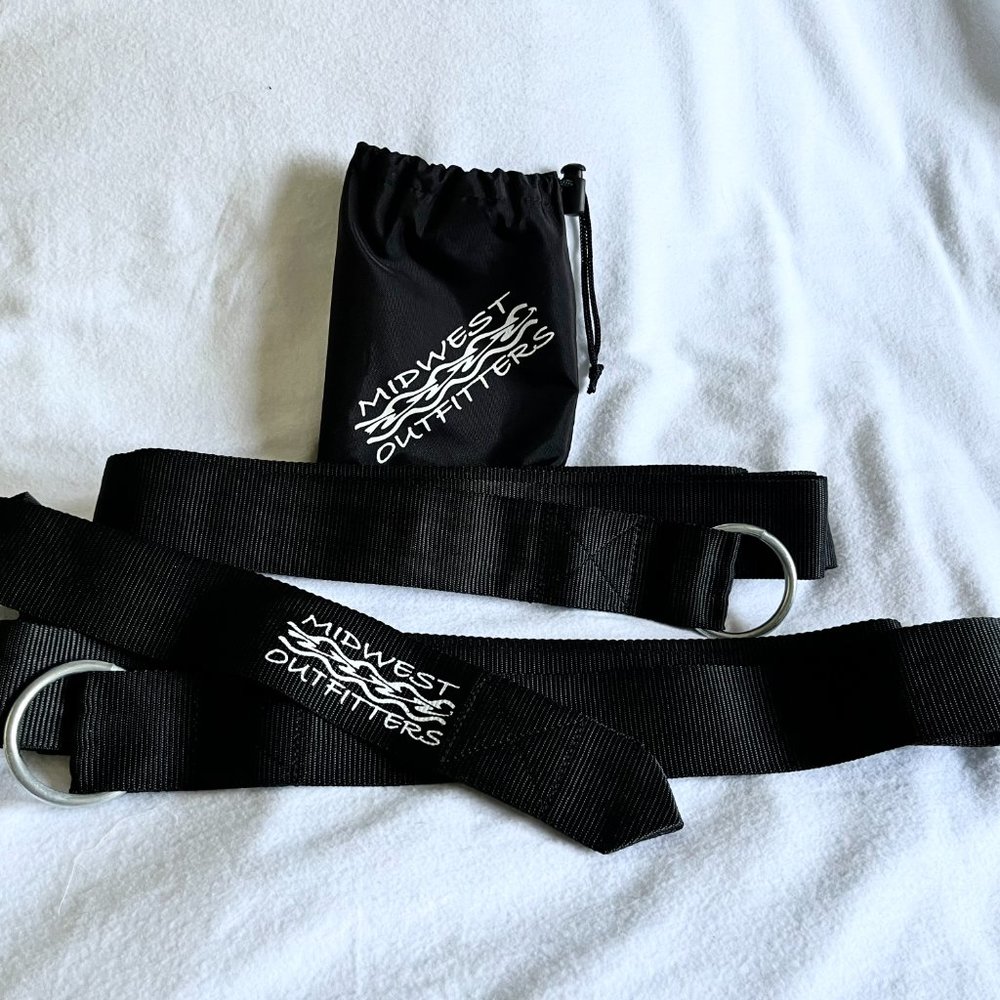 *NWOT* Midwest Outfitters 2” Hammock Tree Straps w/Carry Pouch